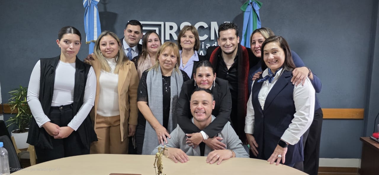 Celebración en el estudio